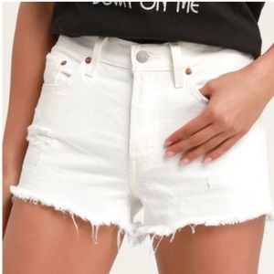 Levi's 501 Mid-Rise Denim Jean Shorts 25